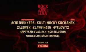 ROCKOWIZNA 2025 – mocne rockowe granie i niezapomniany klimat. 29-30 sierpnia – widzimy się na terenie Lotniska Rakowice-Czyżyny. Nie może Was zabraknąć!
